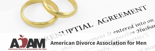 American Divorce Association for Men -Pre-Nuptial & Post-Nuptial Agreements